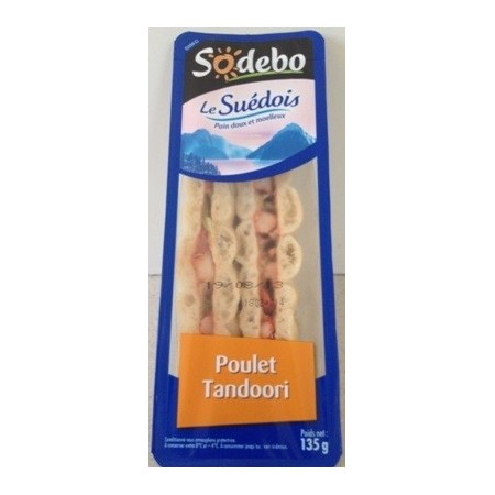 Sandwich Suédois Poulet Tandoori